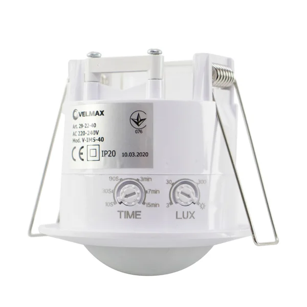 Датчик руху Velmax V-IMS-40 білий 29-22-40