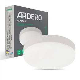 Світильник Ardero AL708ARD 32W коло накладний 3200Lm 5000K 7813