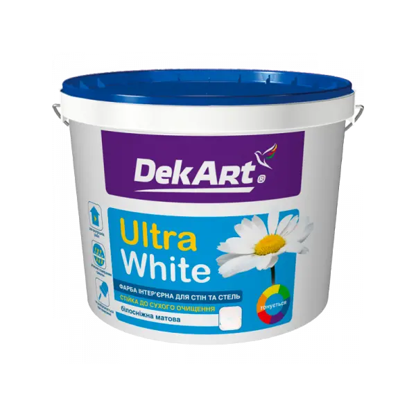 Фарба В/Е DekArt Ultra White 12,6кг