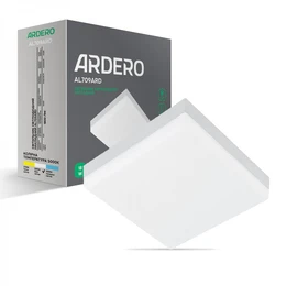 Світильник Ardero AL709ARD 18W квадрат накладний 1800Lm 5000K 7815