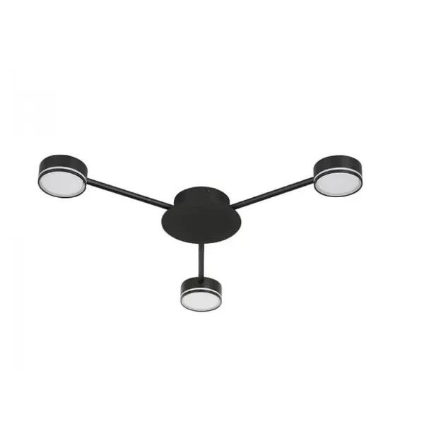 Світильник Ledcoin ML481-3 3хGX53 650х61мм чорний 8316