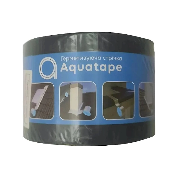 Герметизуюча стрічка 50мм 3м AQUATAPE Graphite 62791