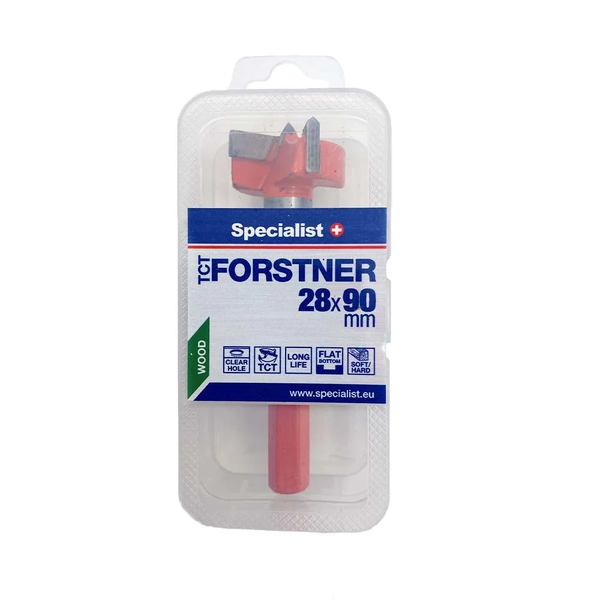 Свердло Форстнера Specalist+TCT 28х90мм 69/3-0028