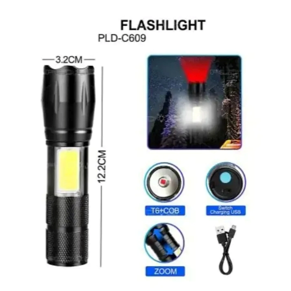 Ліхтар LED ручний С609-Т6 40832