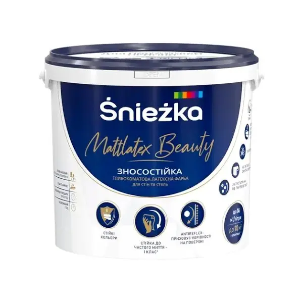 Фарба В/Е Sniezka Mattlatex Beauty 13,7кг 10301054