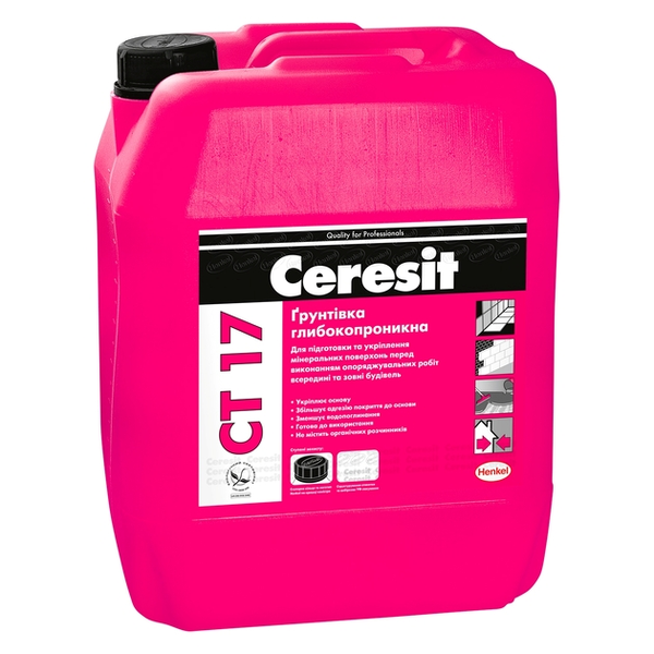 Грунт Ceresit СТ-17 10л 10102003