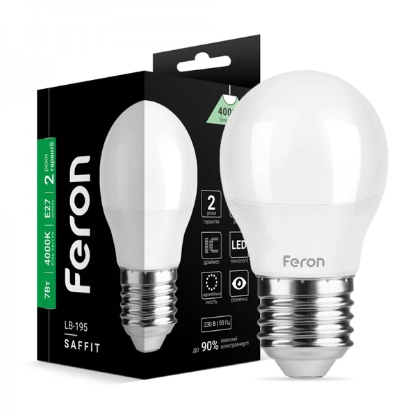 Лампа LED Feron LB-195 E27 7W 5557