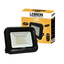 Прожектор LED Lebron 20W 6200К 17-07-20-2