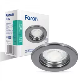 Світильник точковий Feron DL10 MR16 хром 108