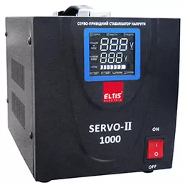 Стабілізатор напруги Servo-II-SVC 1000VA 1-фазний 01440