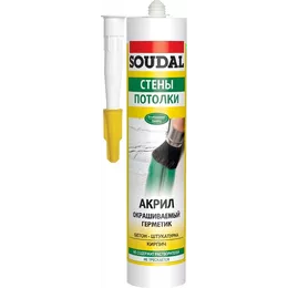 Герметик акриловий Soudal тік 280мл