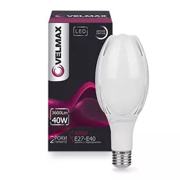 Лампа LED Velmax V-M108 E27/E40 40W 6500К 21-90-54-1