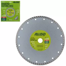 Алмазний диск Alloid турбо 230мм DS-7230T(25)