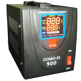 Стабілізатор напруги DomoII-500VA 1-фазний 01003