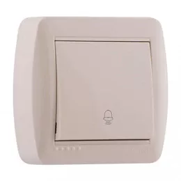 Кнопка дзвінка Lezard крем 711-0300-103
