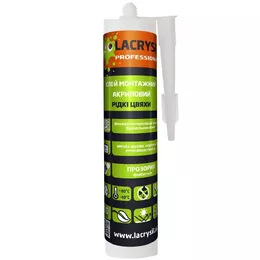 Рідкі цвяхи Lacrysil прозорі 280гр