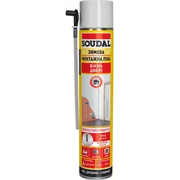Піна монтажна ручна зимова Soudal 750мл