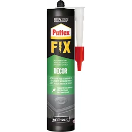 Клей акриловий Pattex Fix Decor білий 380гр 10122063