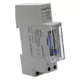 Таймер Lemanso на DIN-рейку з запасом ходу механічний LM6354