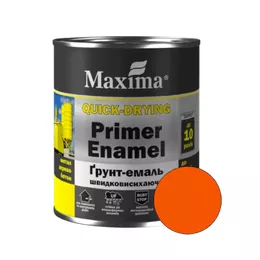 Грунт-емаль Maxima швидковисихаюча помаранчева 2,5л