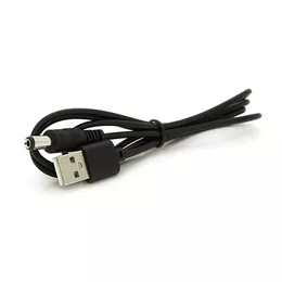 Кабель живлення для роутера від Power bank 5V-12V 1м чорний 40933