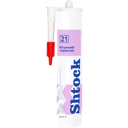Герметик бітумний Shtock 310мл 10611107