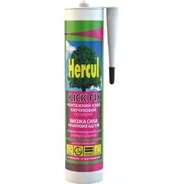 Клей каучуковий Hercul прозорий 280мл HG250