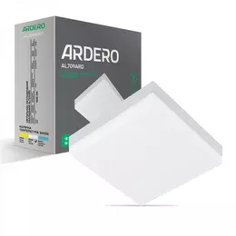 Світильник Ardero AL709ARD 18W квадрат накладний 1800Lm 5000K 7815