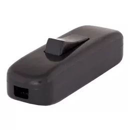 Вимикач на бра LXL чорний 129BL