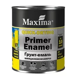 Грунт-емаль Maxima швидковисихаюча біла 2,5л